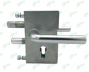 JACOT DES COMBES 104-S SERRURE DE PORTE AVEC CYLINDRE À PROFIL POUR PROFIL ROND