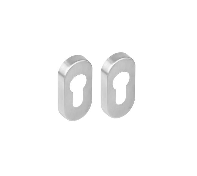 [0035.341787] INTERSTEEL ROZET VERDEKT OVAAL (Euro profile cylinder)