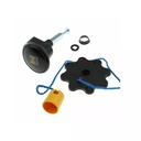 HÖRMANN KNOP/KRUK SET VOOR GARAGEDEUR ZWART