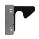 BESA CROCHET DE POIGNÉE DE PORTE – Inox ou Noir, Intérieur & Extérieur