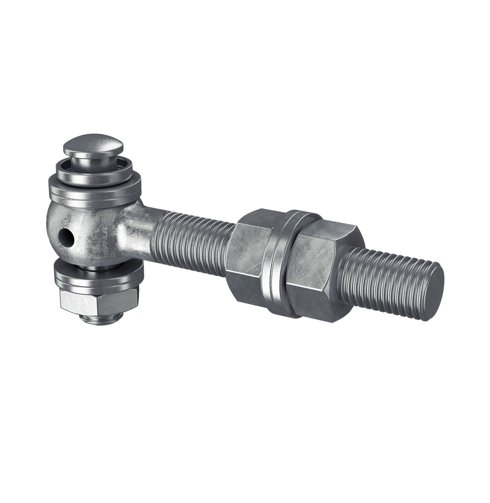 LOCINOX 1032A EYE BOLT SET STAINLESS STEEL AND VANDAL-PROOF