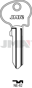 JMA BRUTE SLEUTEL PROFIEL NE-62
