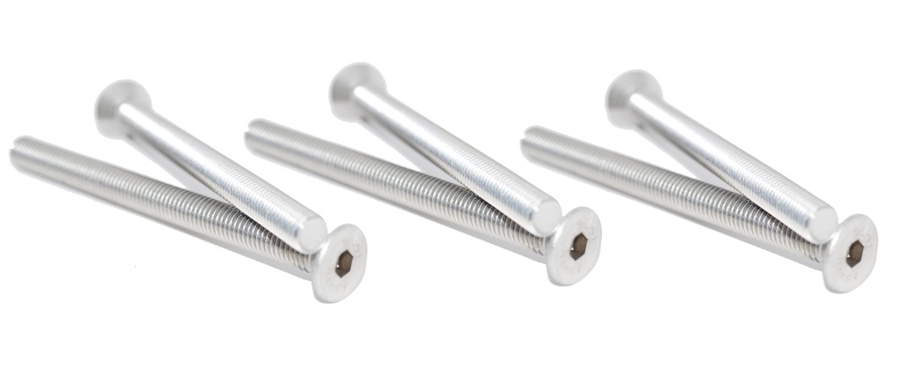 RVS SCHROEF M6x140MM