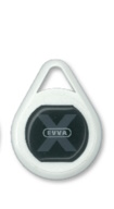 [E.X.IM.SH.D04K.WS] EVVA XESAR-IDENTIFICATIEMEDIA-BADGESLEUTELHANGER (Wit)