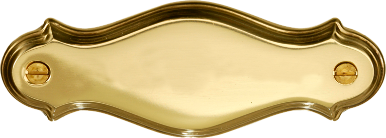 GEPERSONALISEERD NAAMBORD IN MESSING