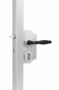LOCINOX LAKQH2 GRANDE SERRURE EN APPLIQUE POUR PORTAIL ORNEMENTAL