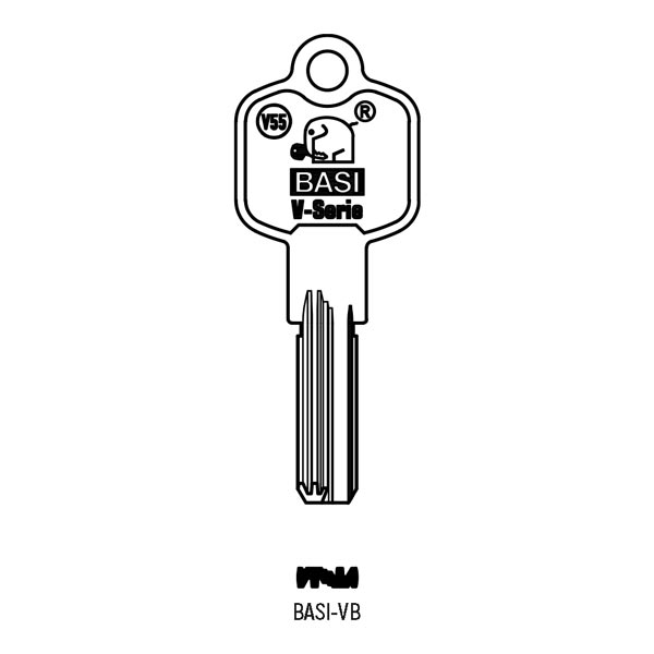 BASI BRUTE SLEUTEL PROFIEL BASI V55