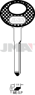 JMA BRUTE SLEUTEL PROFIEL ME-5P