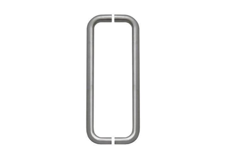 STAINLESS STEEL DOOR HANDLE MODEL U Ø 38 - pair