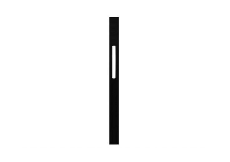 ALUMINIUM DOOR HANDLE MODEL PL 03 ⧄ 15/80 - single piece