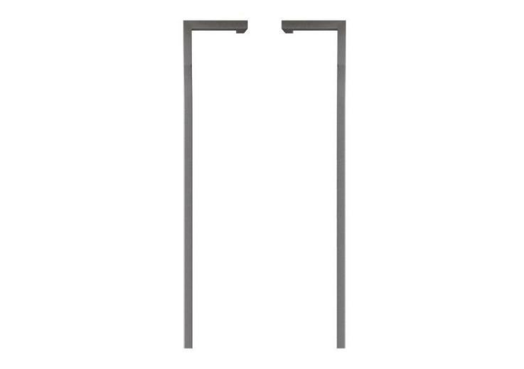 POIGNÉE DE PORTE EN INOX MODÈLE DK 04 ⧄ 30/30 - paire