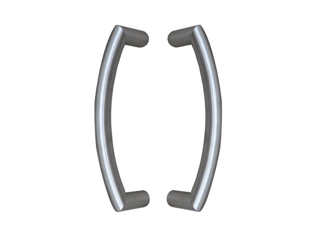 POIGNÉE DE PORTE EN INOX MODÈLE U90° G Ø 32 - paire