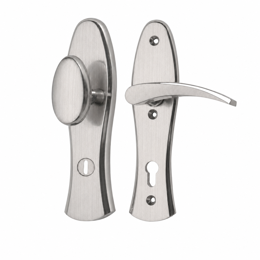 [6020] TOONZAALMODEL: SPITZER DESIGN MASSIEF VEILIGHEIDSBESLAG (Stainless steel)