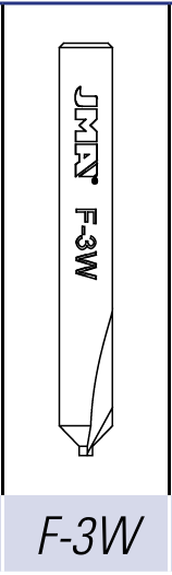 [FRESA F-3W] JMA F-3 FREES VOOR SLEUTELMACHINES (Widia (hardmetaal))