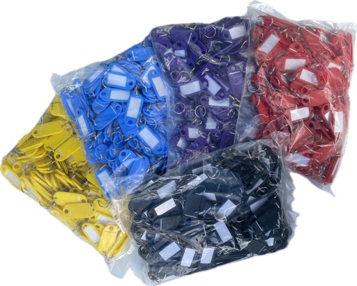 SLEUTELLABEL MET RING - BULK 200 stuks