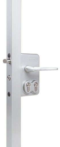 LOCINOX LDKZD1 DUBBEL CILINDERSLOT IN OPBOUW VOOR DRAAIPOORTEN