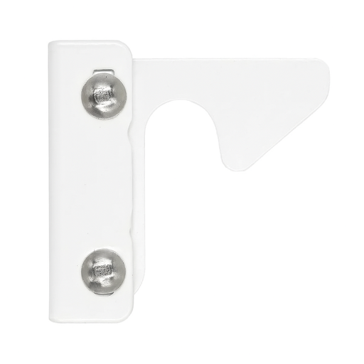 [6152609873876] BESA CROCHET DE POIGNÉE DE PORTE – Blanc, Usage intérieur