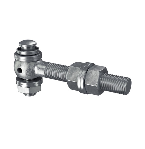 [P00004694] LOCINOX 1032A EYE BOLT SET STAINLESS STEEL AND VANDAL-PROOF