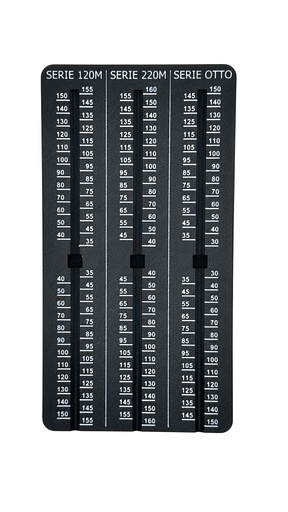 [AT0066] OMEC MEETBORD VOOR MODULAIRE BALKEN