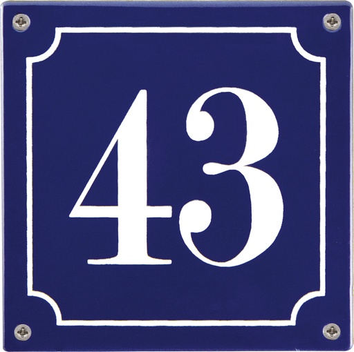 GEPERSONALISEERD NAAMBORD IN EMAILLE