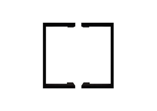 ALUMINIUM-TÜRGRIFF MODELL DK 02 ⧄ 20/40 - Paar