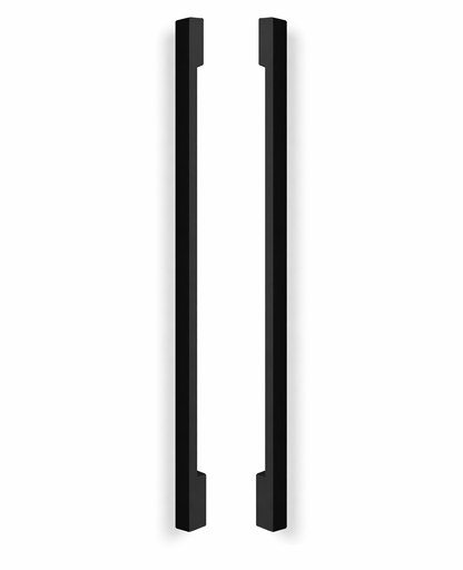 [412143] POIGNÉE DE PORTE EN ALUMINIUM MODÈLE PL 11 ⧄ 30/80 - paire