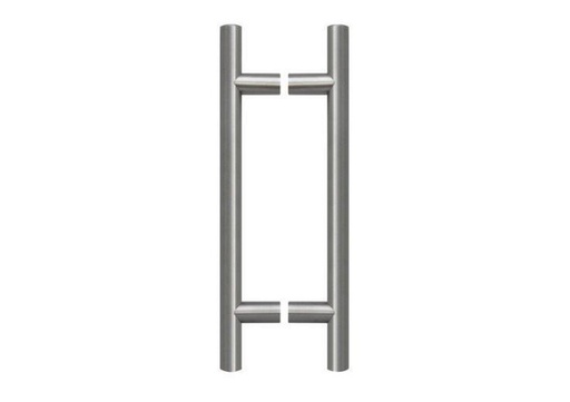 INOX DEURGREEP MODEL TT Ø 25 - paar
