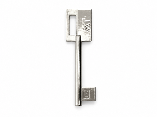 [9430.00000.BB] ARTITEC 9420 BAARDSLEUTEL NIKKEL AT NUMMER 7