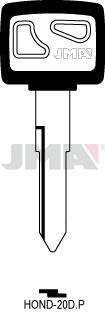 [HOND-20D.P] JMA BRUTE SLEUTEL PROFIEL HOND-20DP